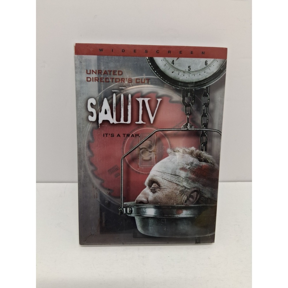 Saw IV Unrated Directors Cut Dvd Widescreen